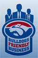 Bulldogs Friendly Business logo